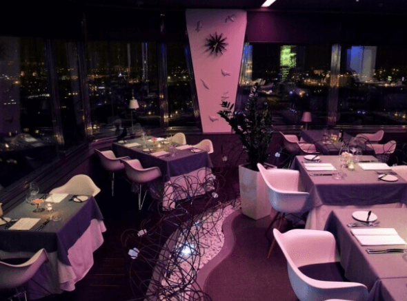 Degustační menu v Žižkovské věži pro dva