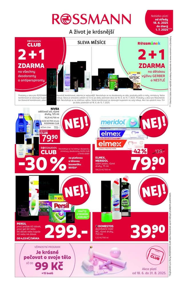 Rossmann drogerie leták 2. - 15.4.